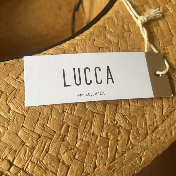 Brand New Lucca Couture Straw Hat - Picture 5 of 6